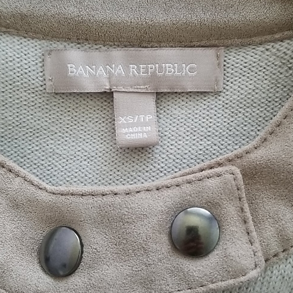 Banana Republic sweater bomber jacket - Picture 4 of 5